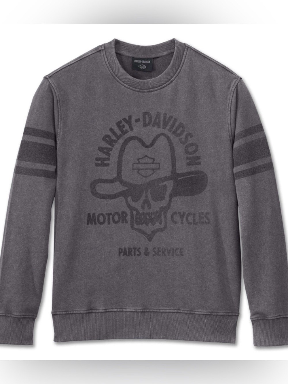 Harley-Davidson Men’s Cowboy Rider French Terry Crewneck - Size L